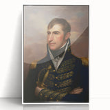 Baroque Military Portrait Wall Art – Commanding Elegance