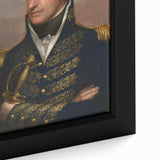 Baroque Military Portrait Wall Art – Commanding Elegance