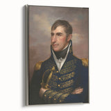 Baroque Military Portrait Wall Art – Commanding Elegance