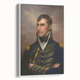 Baroque Military Portrait Wall Art – Commanding Elegance