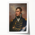 Baroque Military Portrait Wall Art – Commanding Elegance