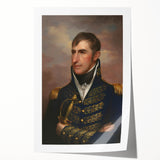 Baroque Military Portrait Wall Art – Commanding Elegance