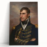 Baroque Military Portrait Wall Art – Commanding Elegance