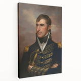 Baroque Military Portrait Wall Art – Commanding Elegance
