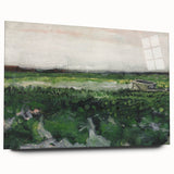 Impressionist Landscape Wall Art - Vincent van Gogh's Green Fields Print