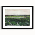 Impressionist Landscape Wall Art - Vincent van Gogh's Green Fields Print