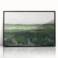 Impressionist Landscape Wall Art - Vincent van Gogh's Green Fields Print