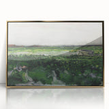 Impressionist Landscape Wall Art - Vincent van Gogh's Green Fields Print