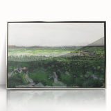 Impressionist Landscape Wall Art - Vincent van Gogh's Green Fields Print