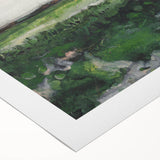 Impressionist Landscape Wall Art - Vincent van Gogh's Green Fields Print