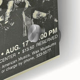 Mötley Crüe 1980s Concert Poster - Vintage Rock Wall Art