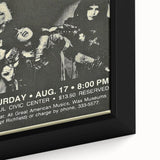 Mötley Crüe 1980s Concert Poster - Vintage Rock Wall Art