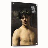 Realistic Wall Art - Man Wearing Laurels by John Singer Sargent - Classical Portrait