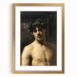 Realistic Wall Art - Man Wearing Laurels by John Singer Sargent - Classical Portrait