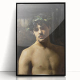 Realistic Wall Art - Man Wearing Laurels by John Singer Sargent - Classical Portrait