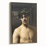 Realistic Wall Art - Man Wearing Laurels by John Singer Sargent - Classical Portrait