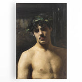 Realistic Wall Art - Man Wearing Laurels by John Singer Sargent - Classical Portrait