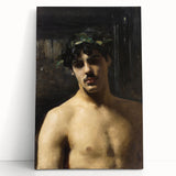 Realistic Wall Art - Man Wearing Laurels by John Singer Sargent - Classical Portrait