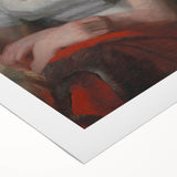 Romanticism Art - Portrait of Mary Freer on Historical Canvas