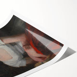 Romanticism Art - Portrait of Mary Freer on Historical Canvas