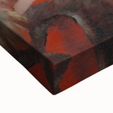 Romanticism Art - Portrait of Mary Freer on Historical Canvas