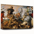 Baroque Hunting Scene Wall Art – Dramatic Masterpiece of Action