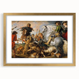 Baroque Hunting Scene Wall Art – Dramatic Masterpiece of Action