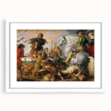 Baroque Hunting Scene Wall Art – Dramatic Masterpiece of Action
