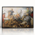 Baroque Hunting Scene Wall Art – Dramatic Masterpiece of Action