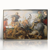 Baroque Hunting Scene Wall Art – Dramatic Masterpiece of Action