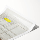 Modern Wall Art - Abstract Geometric Composition Print for Bold Decor