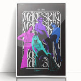 Måneskin Retro Poster – Vibrant Music Art from 2016 Band