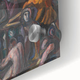 Multicolor Art Print - The Road to Golgotha by Jens Adolf Jerichau - Vivid Realism