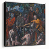 Multicolor Art Print - The Road to Golgotha by Jens Adolf Jerichau - Vivid Realism