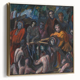 Multicolor Art Print - The Road to Golgotha by Jens Adolf Jerichau - Vivid Realism