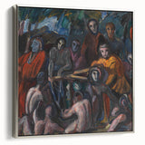 Multicolor Art Print - The Road to Golgotha by Jens Adolf Jerichau - Vivid Realism