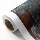 Multicolor Art Print - The Road to Golgotha by Jens Adolf Jerichau - Vivid Realism