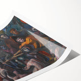 Multicolor Art Print - The Road to Golgotha by Jens Adolf Jerichau - Vivid Realism