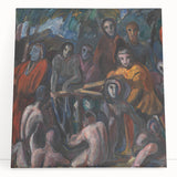 Multicolor Art Print - The Road to Golgotha by Jens Adolf Jerichau - Vivid Realism