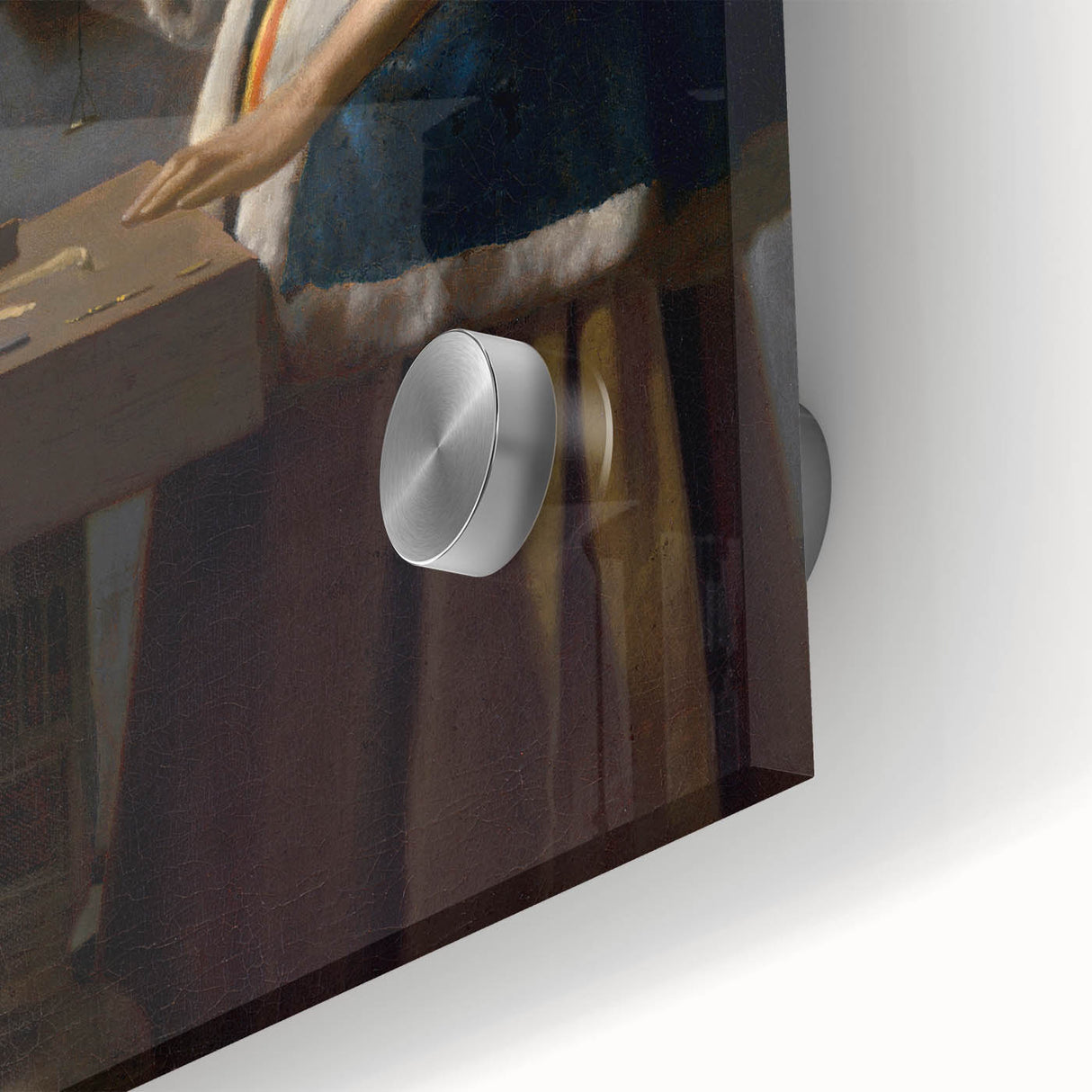 Baroque Woman with Balance Wall Art – Timeless Symbol of Harmony