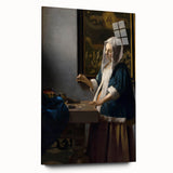 Baroque Woman with Balance Wall Art – Timeless Symbol of Harmony