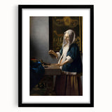 Baroque Woman with Balance Wall Art – Timeless Symbol of Harmony