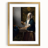 Baroque Woman with Balance Wall Art – Timeless Symbol of Harmony