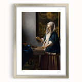 Baroque Woman with Balance Wall Art – Timeless Symbol of Harmony