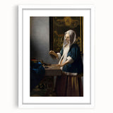 Baroque Woman with Balance Wall Art – Timeless Symbol of Harmony