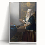 Baroque Woman with Balance Wall Art – Timeless Symbol of Harmony