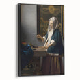 Baroque Woman with Balance Wall Art – Timeless Symbol of Harmony