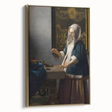 Baroque Woman with Balance Wall Art – Timeless Symbol of Harmony