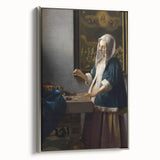 Baroque Woman with Balance Wall Art – Timeless Symbol of Harmony