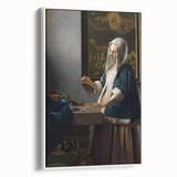 Baroque Woman with Balance Wall Art – Timeless Symbol of Harmony